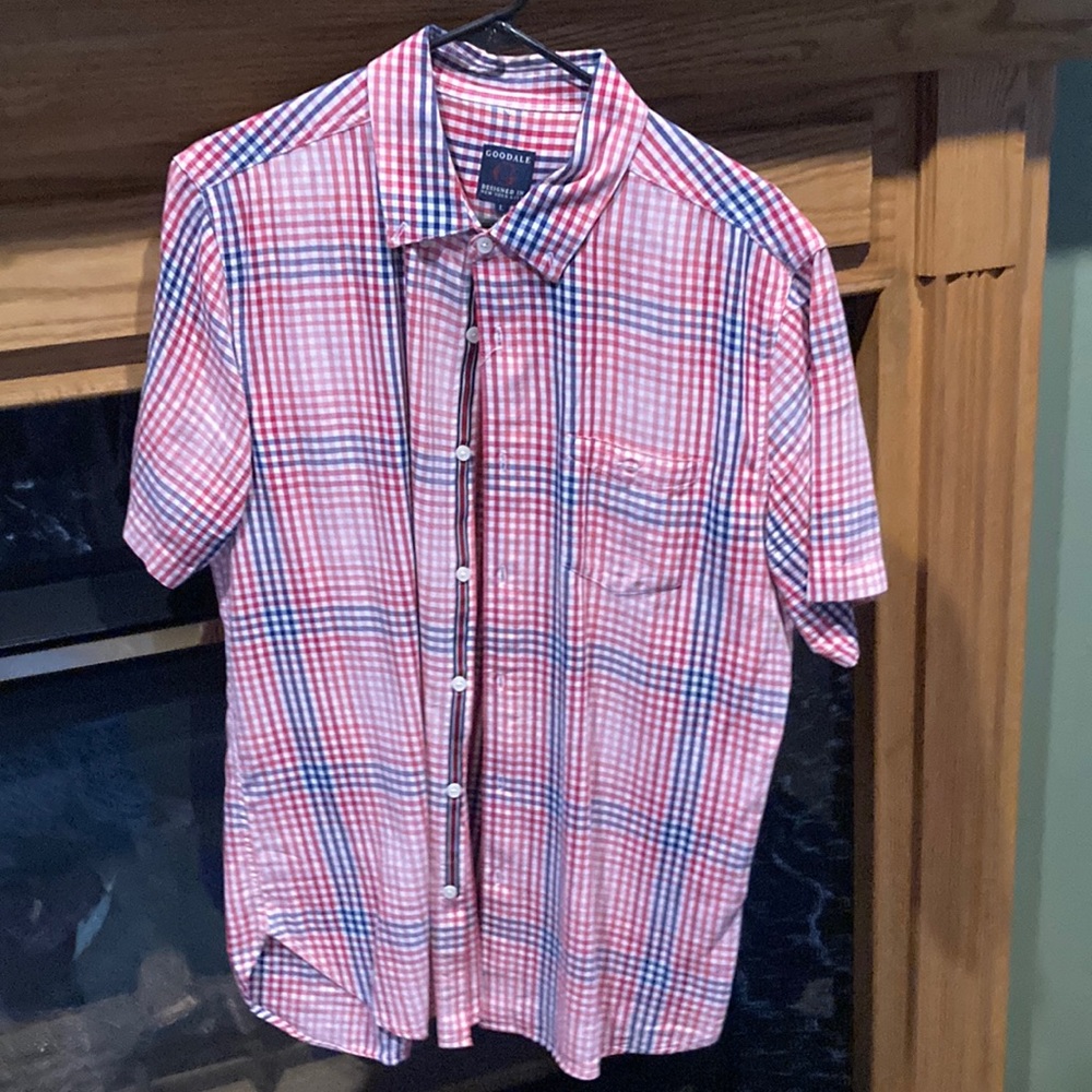 Mens Short Sleeve Dress Shirt- Goodale